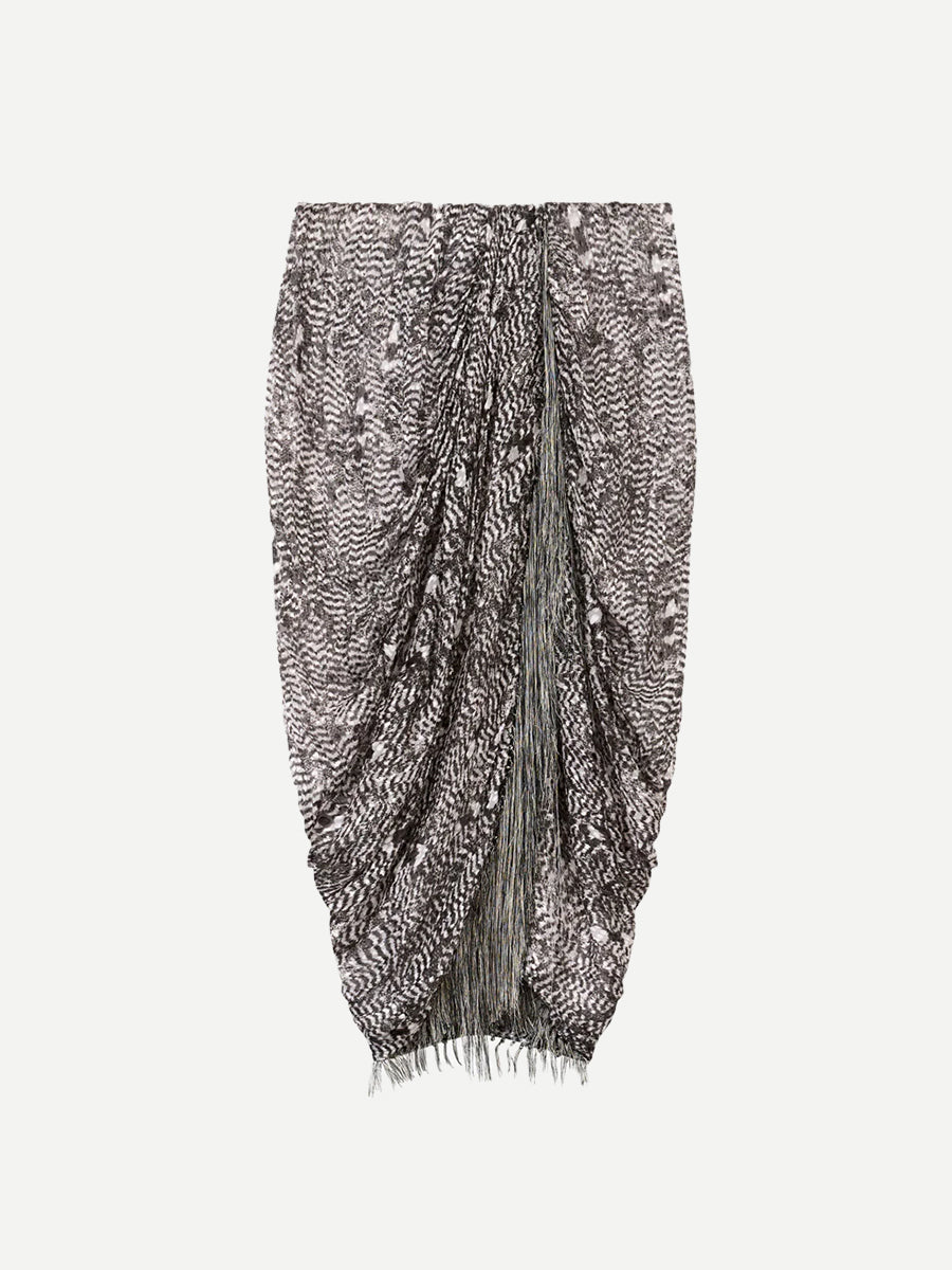 Isabel Marant | Roany Skirt in Black/Ecru