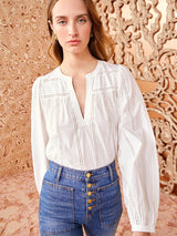 Ulla Johnson | Rowan Blouse in Pristine