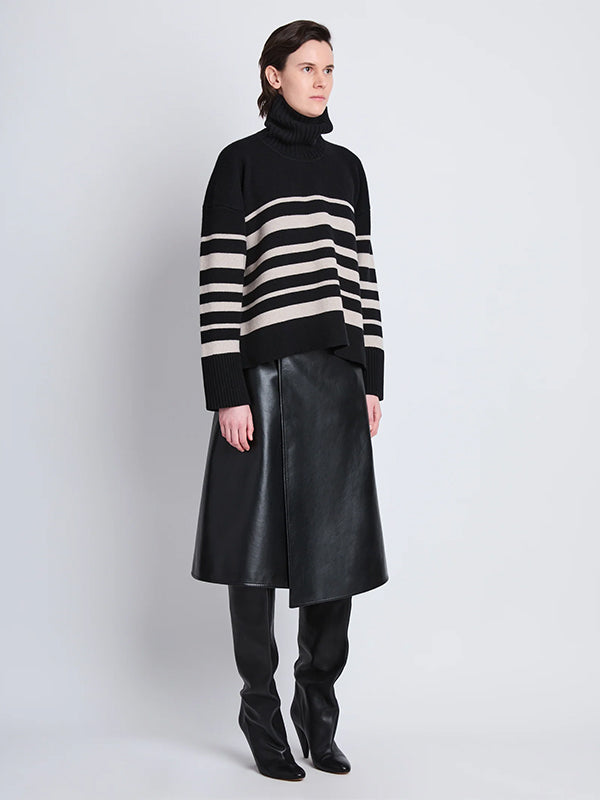 Proenza Schouler | Sandra Turtleneck In Striped Cashmere