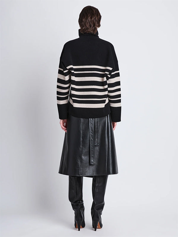 Proenza Schouler | Sandra Turtleneck In Striped Cashmere