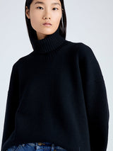 Proenza Schouler | Sandra Turtleneck Sweater in Black