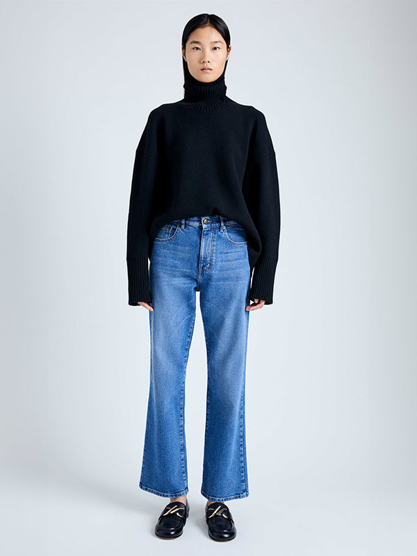 Proenza Schouler | Sandra Turtleneck Sweater in Black