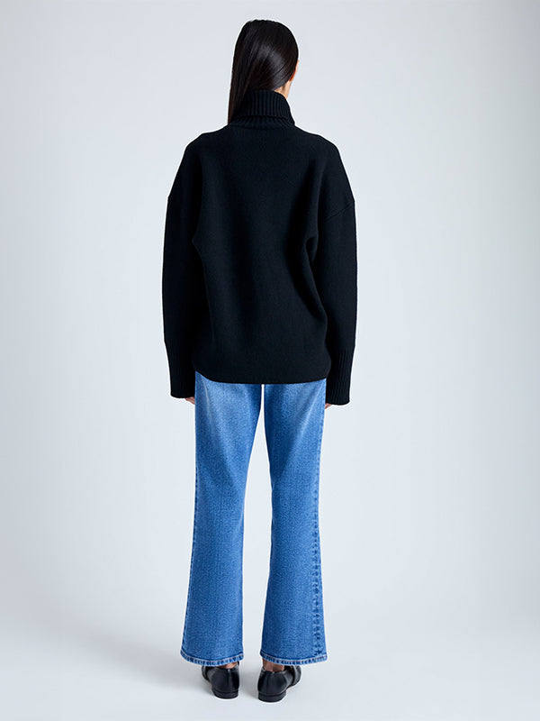 Proenza Schouler | Sandra Turtleneck Sweater in Black