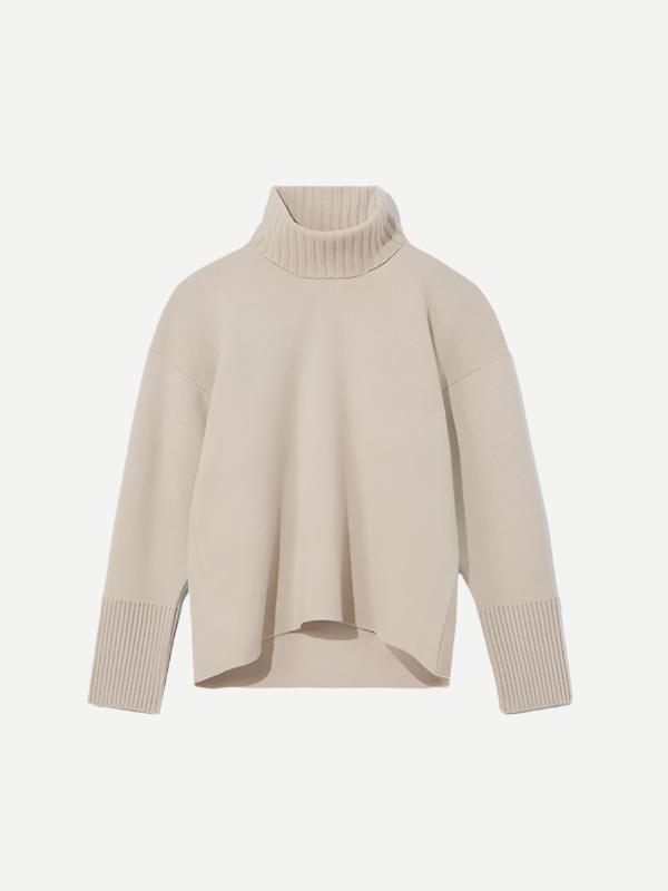 Proenza Schouler | Sandra Turtleneck Sweater in Oatmeal