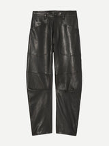 Nili Lotan | Shon Leather Pant in Black