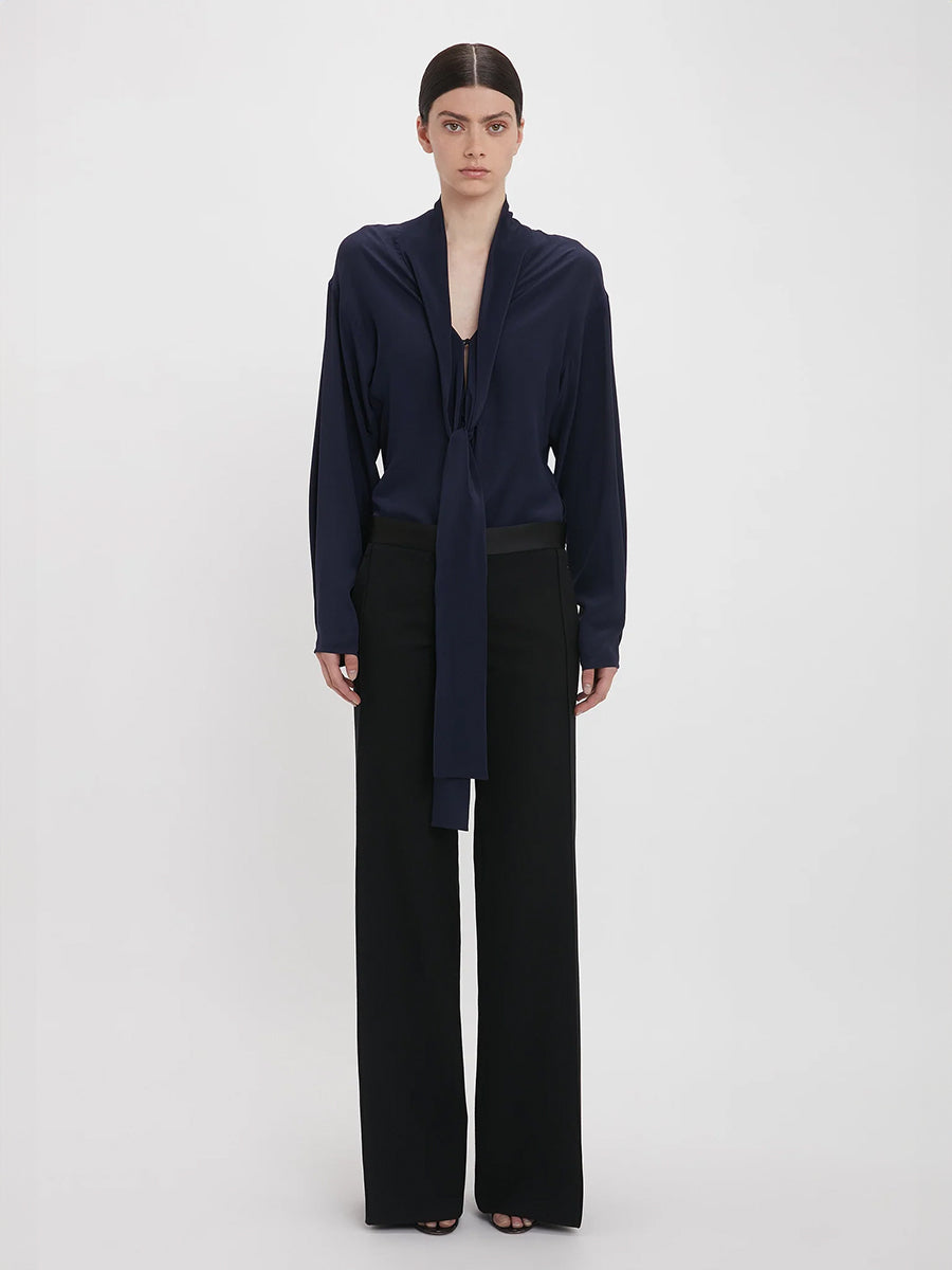 Victoria Beckham | Side Panel Trouser in Black