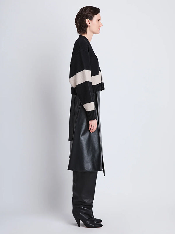 Proenza Schouler | Sofia Cardigan In Striped Cahsmere