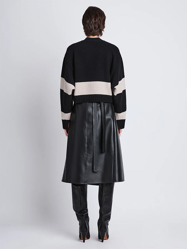 Proenza Schouler | Sofia Cardigan In Striped Cahsmere