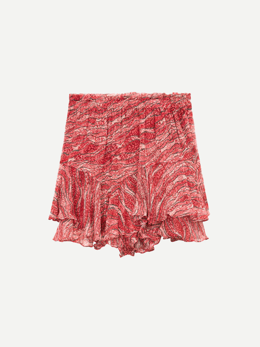 Isabel Marant Etoile | Sornel Shorts in Red