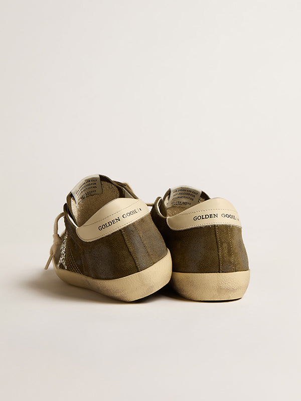 Golden Goose | Super-Star Sneakers in Olive Night