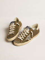 Golden Goose | Super-Star Sneakers in Olive Night