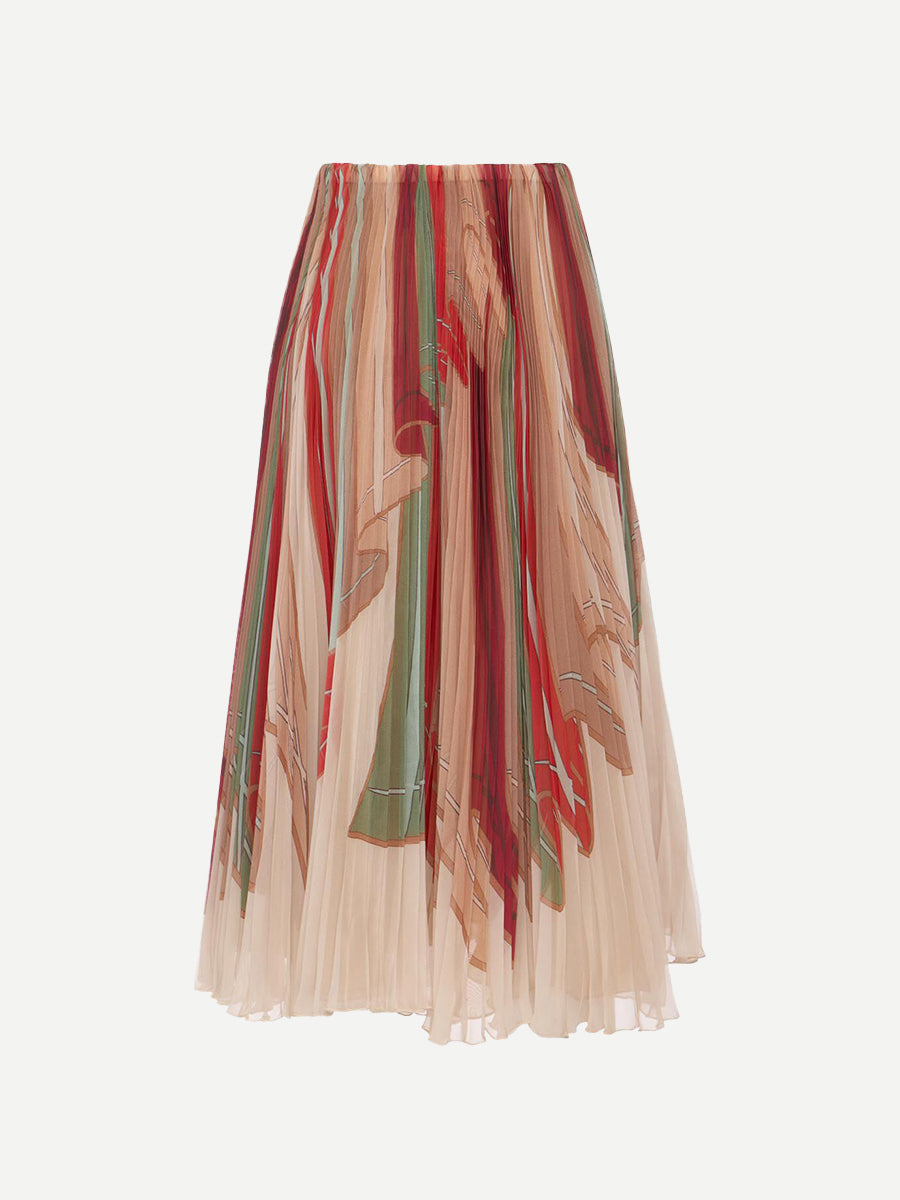 La DoubleJ | Supremes Skirt in Twist Placee Multicolour