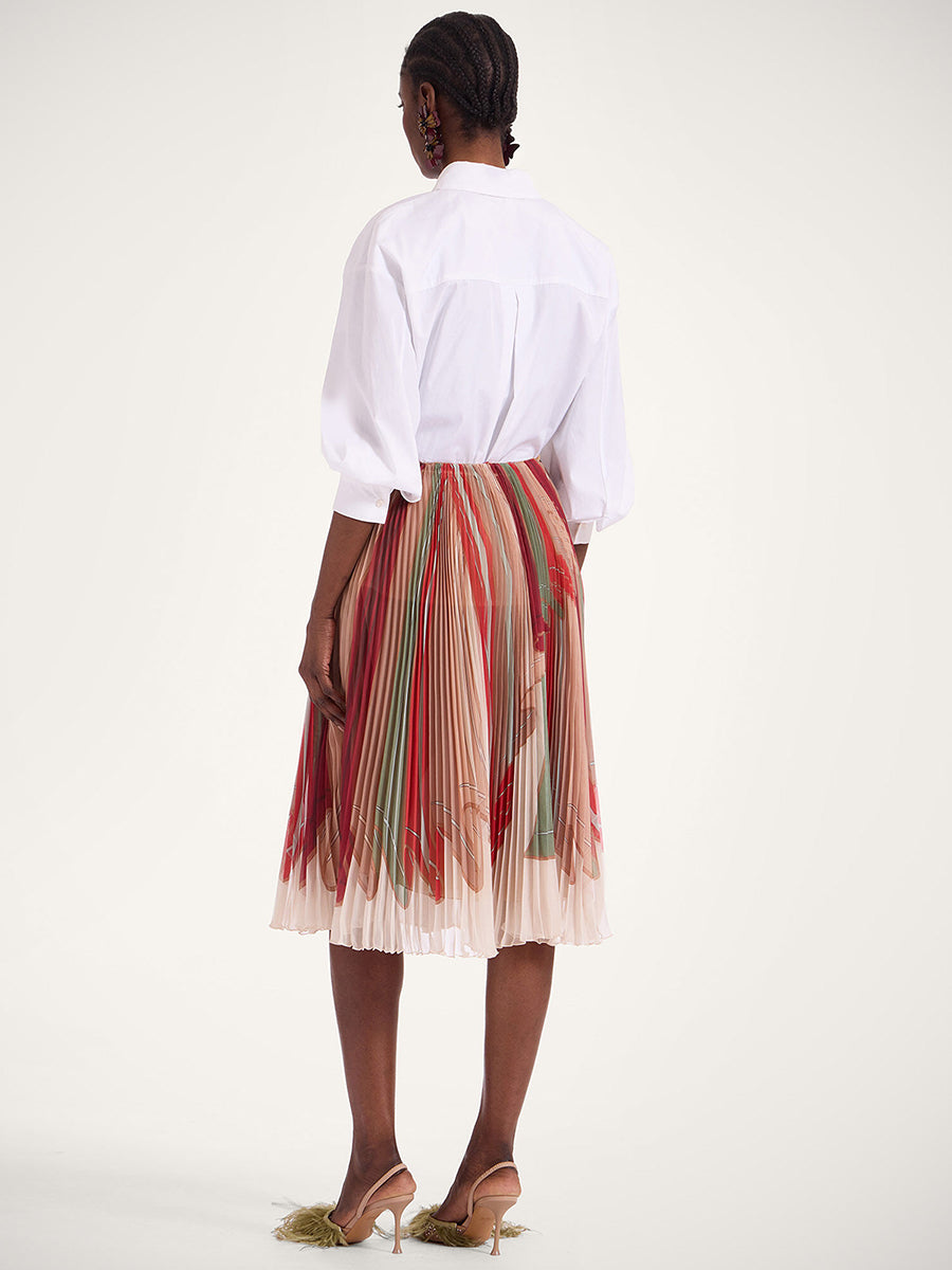 Supremes Skirt in Twist Placee Multicolour