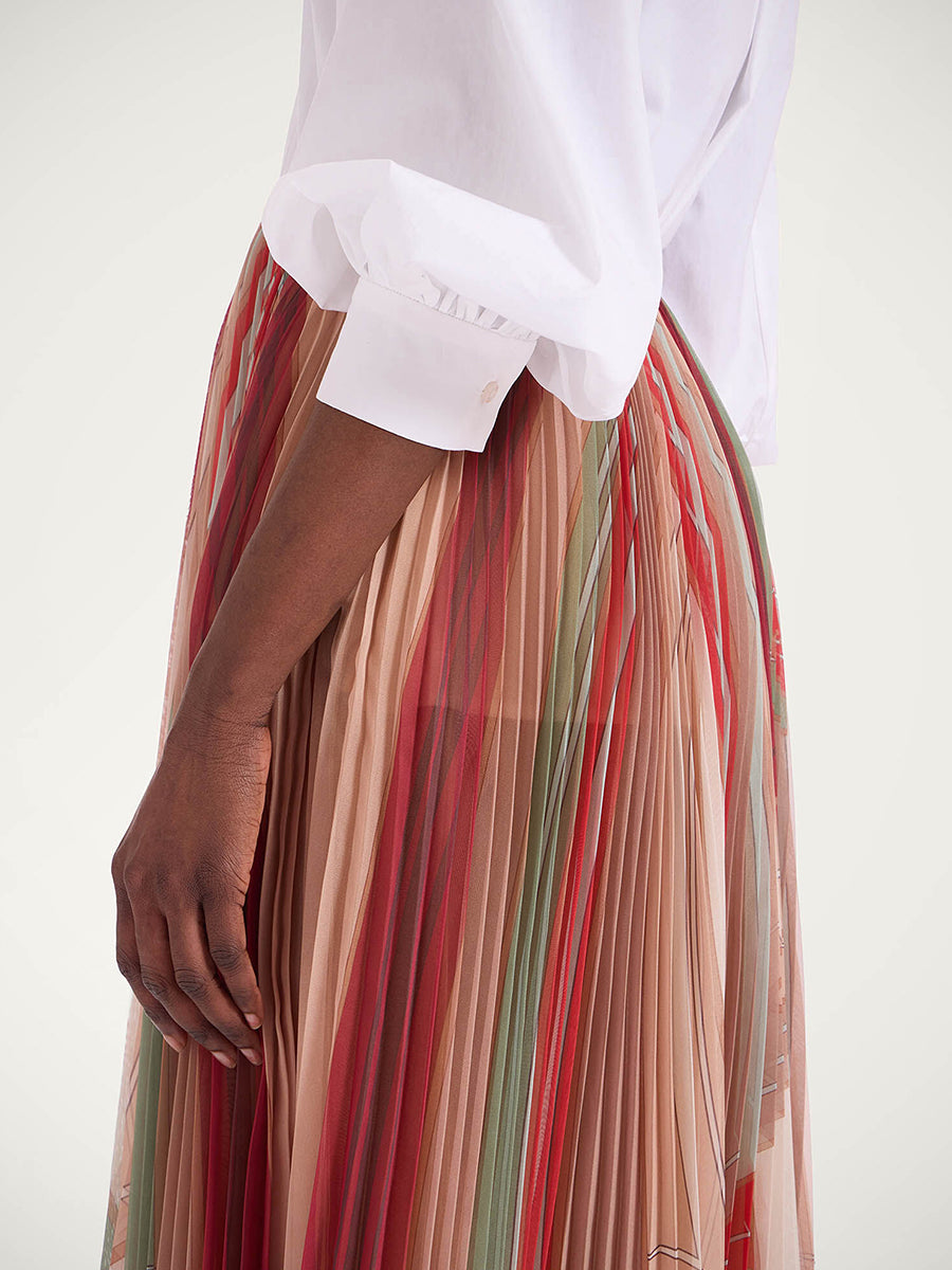 La DoubleJ | Supremes Skirt in Twist Placee Multicolour