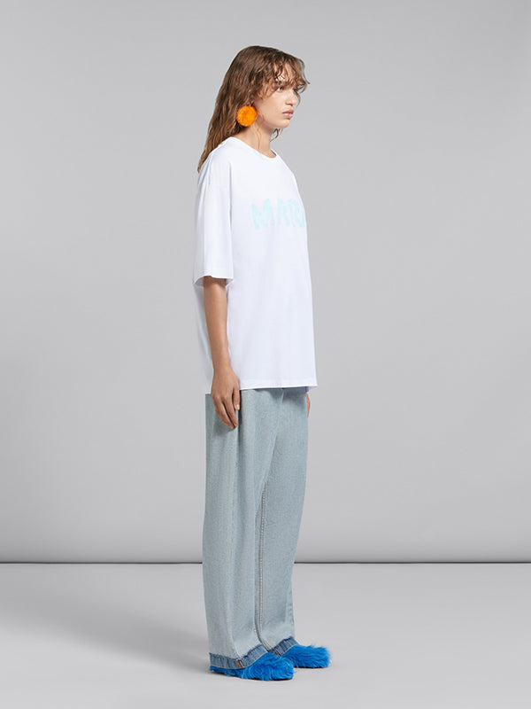 Marni | Marni Logo Printed Tee in White