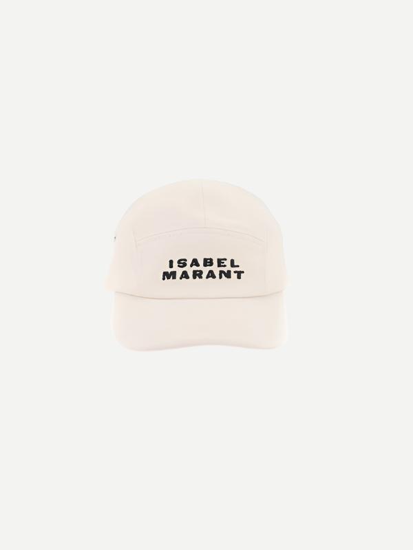 Isabel Marant | Tedji Cap in Ecru/Black