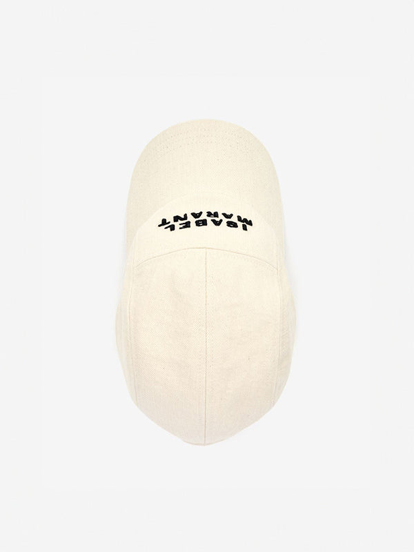 Isabel Marant | Tedji Cap in Ecru/Black