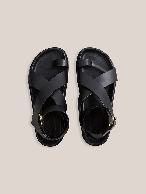 A.Emery | The Jalan Sandal in Black