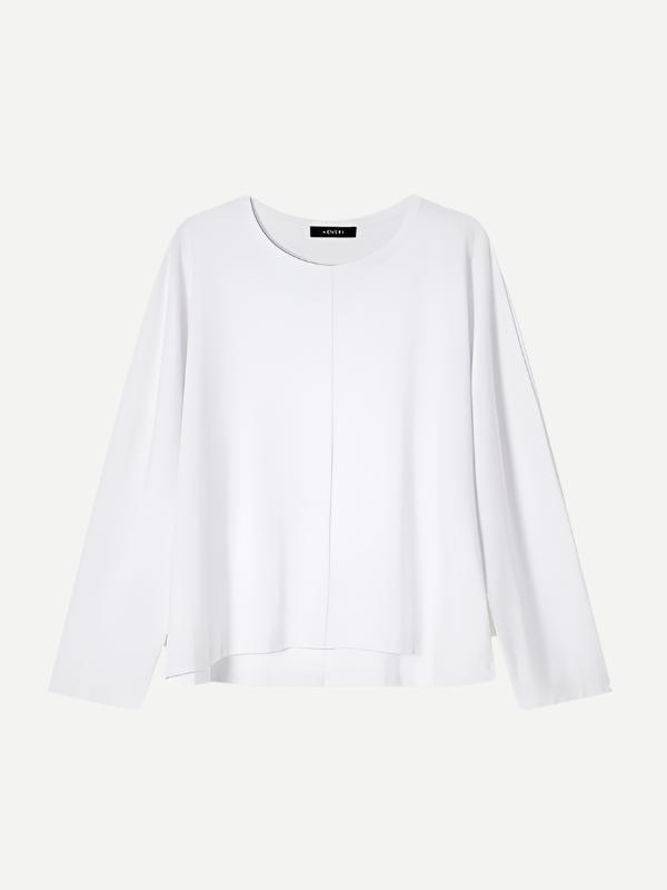 A.Emery | Una Long Sleeve Top in Parchment