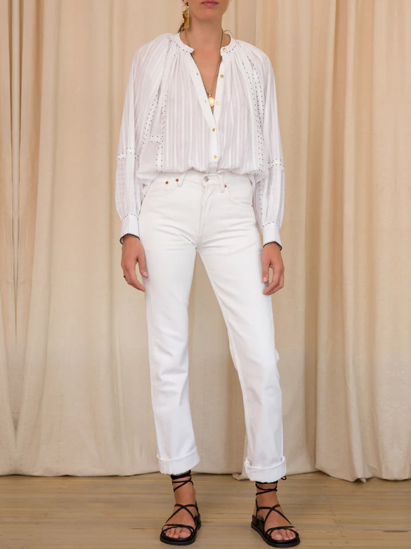 Ilio Nema | Thea Blouse in White