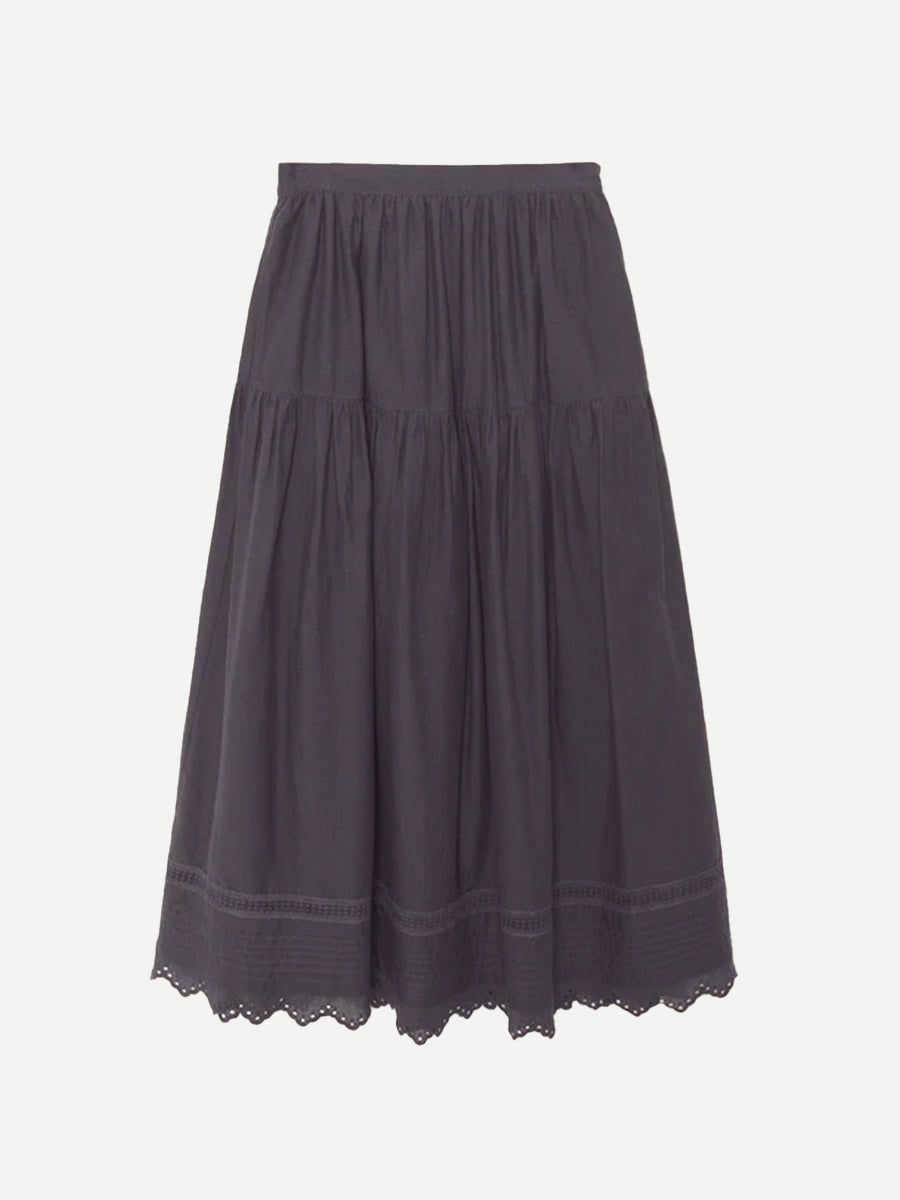 Tilda Skirt in Obsidian