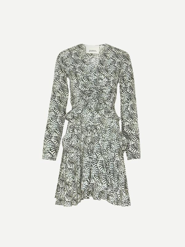 Isabel Marant Usmara Dress in Ecru