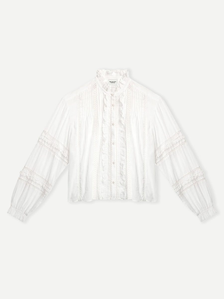 Valda Shirt in White