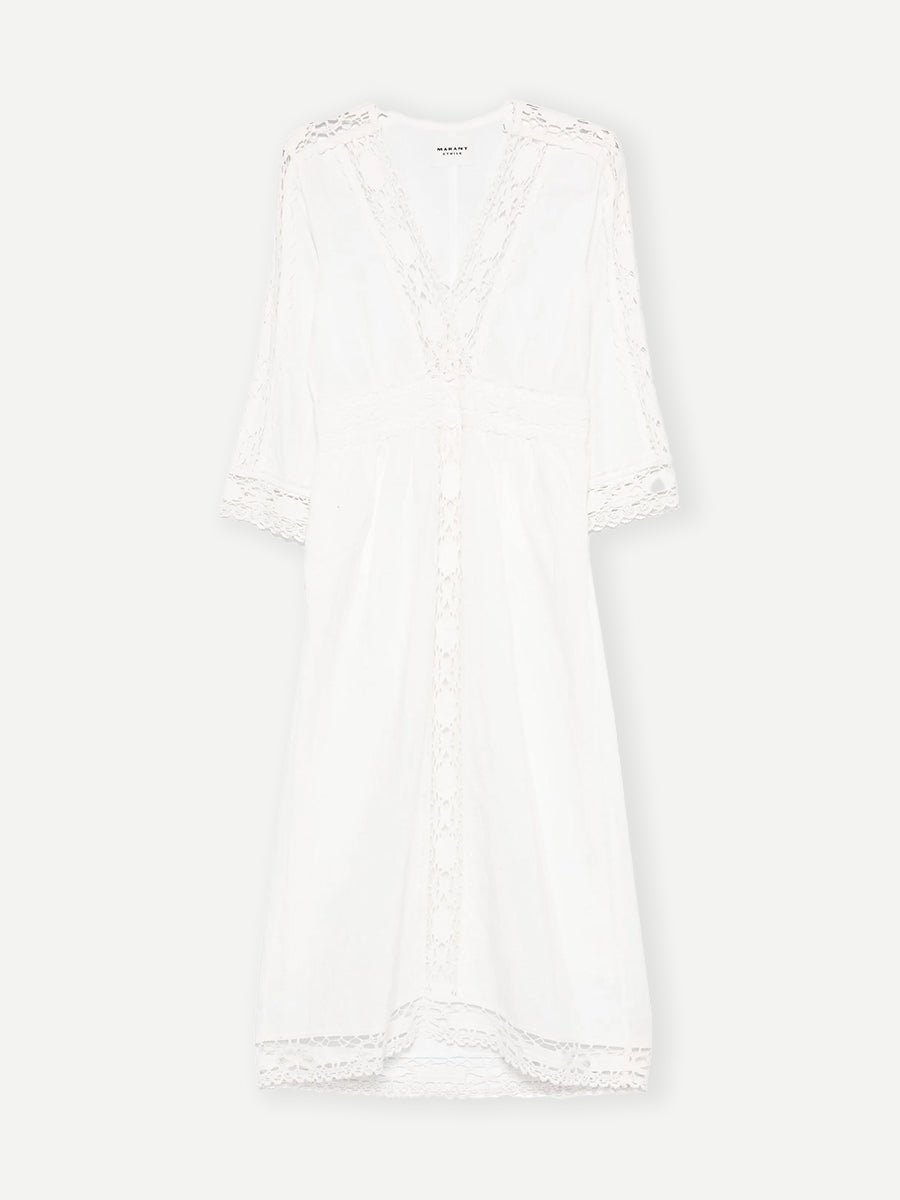 Veona Dress in White