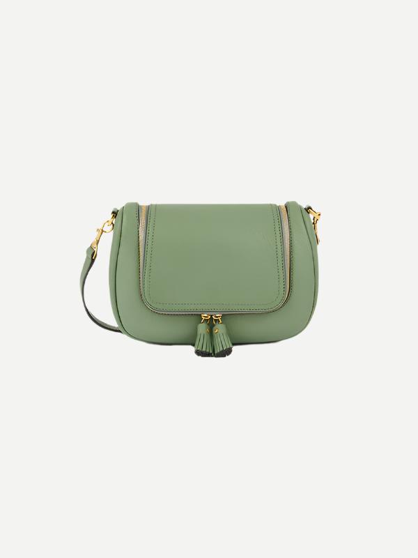 Anya Hindmarch | Vere Small Soft Satchel in Moss