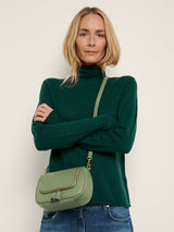 Anya Hindmarch | Vere Small Soft Satchel in Moss