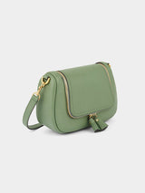 Vere Small Soft Satchel in Moss