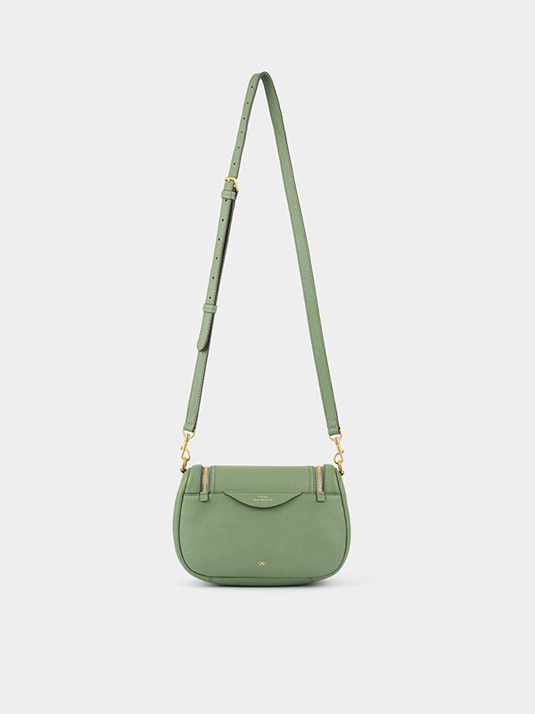 Vere Small Soft Satchel in Moss