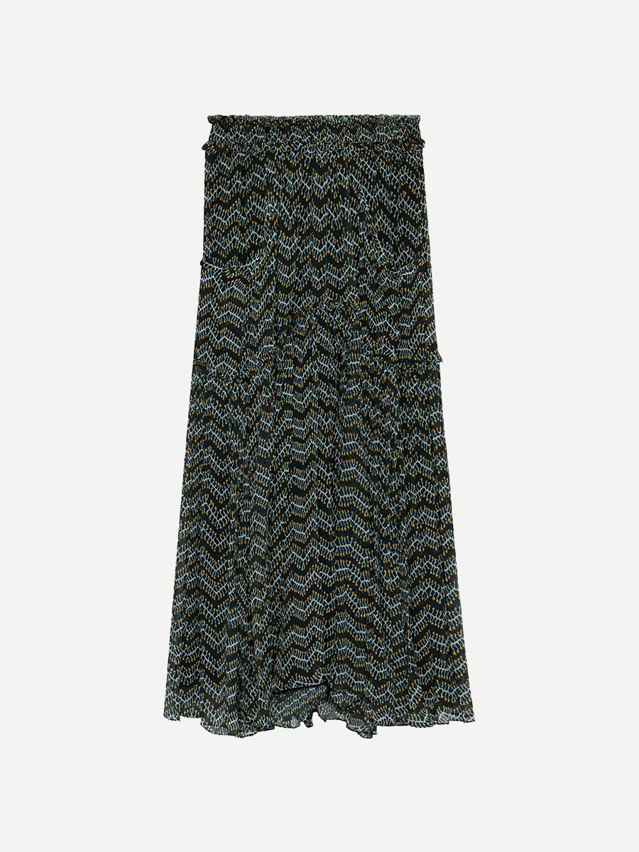 Veronique Skirt in Faded Black