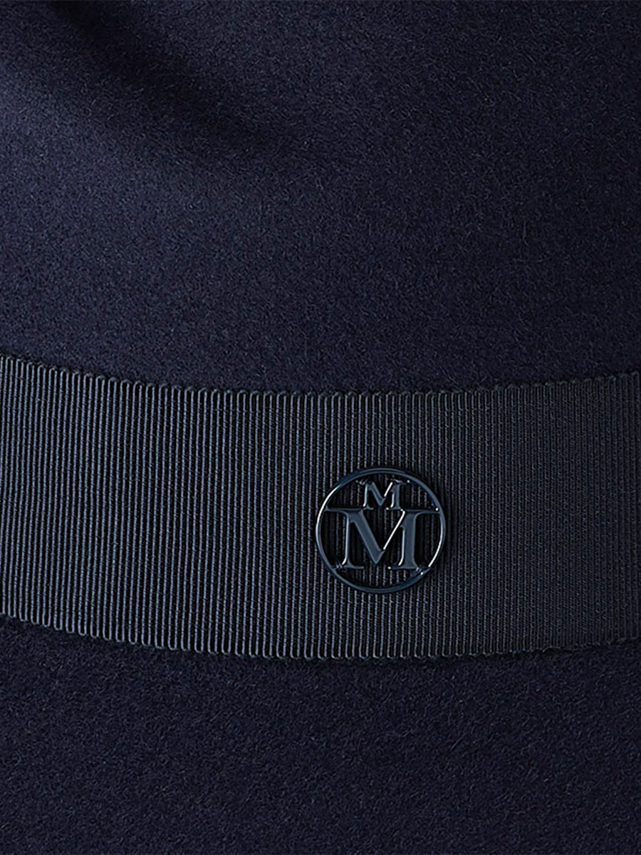 Maison Michel | Virginie Timeless Waterproof Felt Hat in Navy