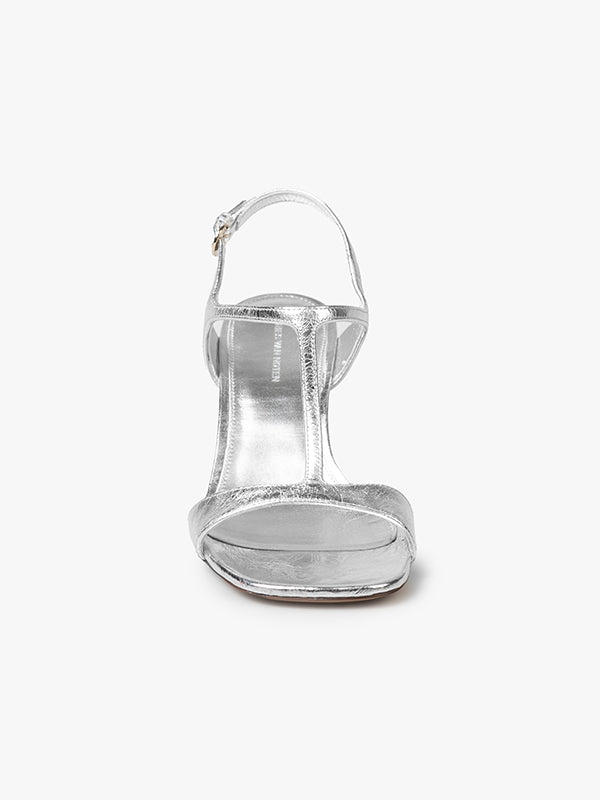 Dries Van Noten | Virgo Heeled Sandal in Silver