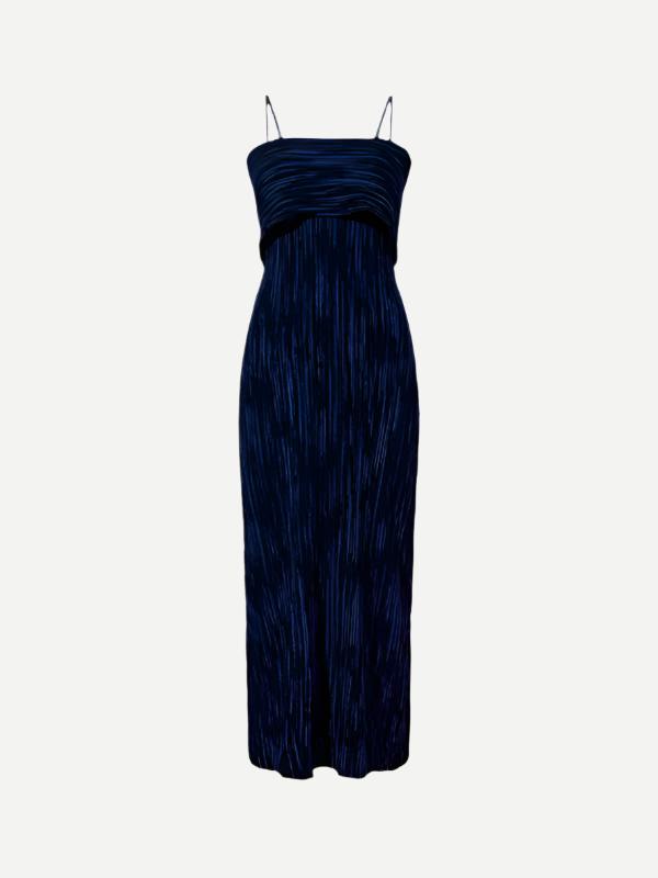 Proenza Schouler White Label | Ward Knit Dress in Navy/Black