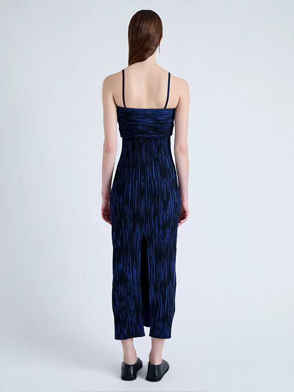 Proenza Schouler White Label | Ward Knit Dress in Navy/Black