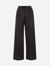 JAMES PERSE | Wide Leg Linen Pant in Black