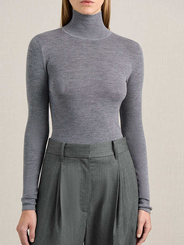 A.Emery | Wynter Top in Grey Melange