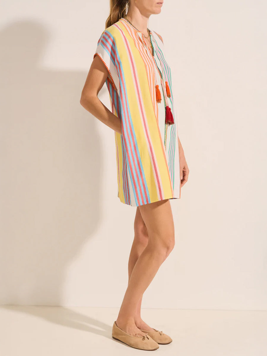 Ilio Nema | Zelos Caftan in Heraklion Stripe