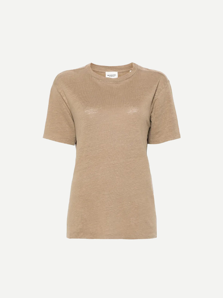 Zewel Tee in Light Khaki