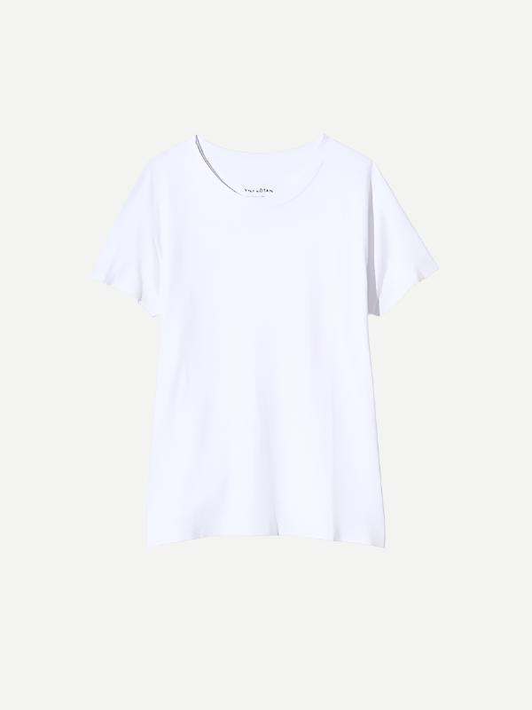 Nili Lotan Brady Tee in White