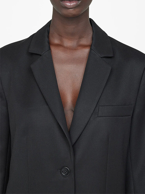 Anine Bing Classic Blazer in Black