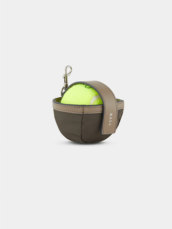 Anya Hindmarch Dog Fetch Pouch in Taupe Recycled Nylon