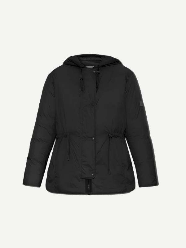 Yves Salomon Down Jacket in Black