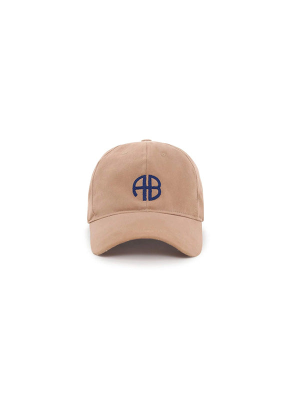 ANINE BING Jeremy Baseball Cap LA - Dark Cherry