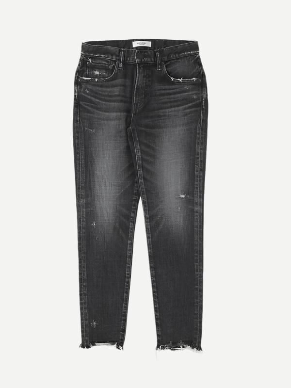 Moussy Vintage MV Checotah Skinny in Black