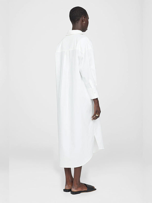 Anine Bing Mika Dress in White