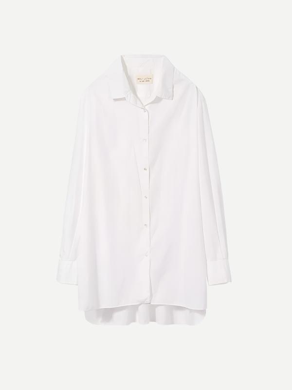 Nili Lotan Yorke Shirt in White